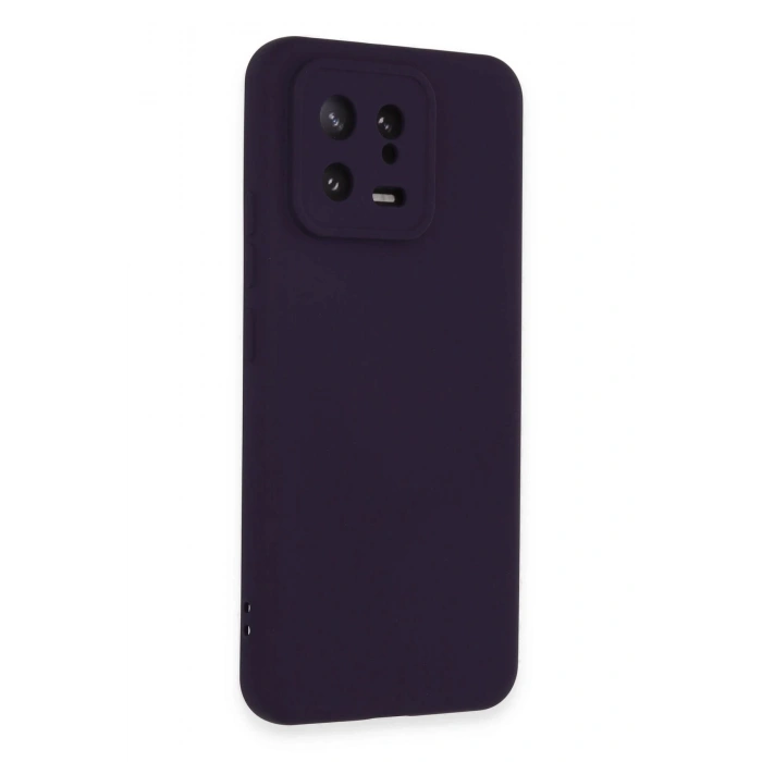 Xiaomi Mi 13 Kılıf Nano içi Kadife Silikon - Mor
