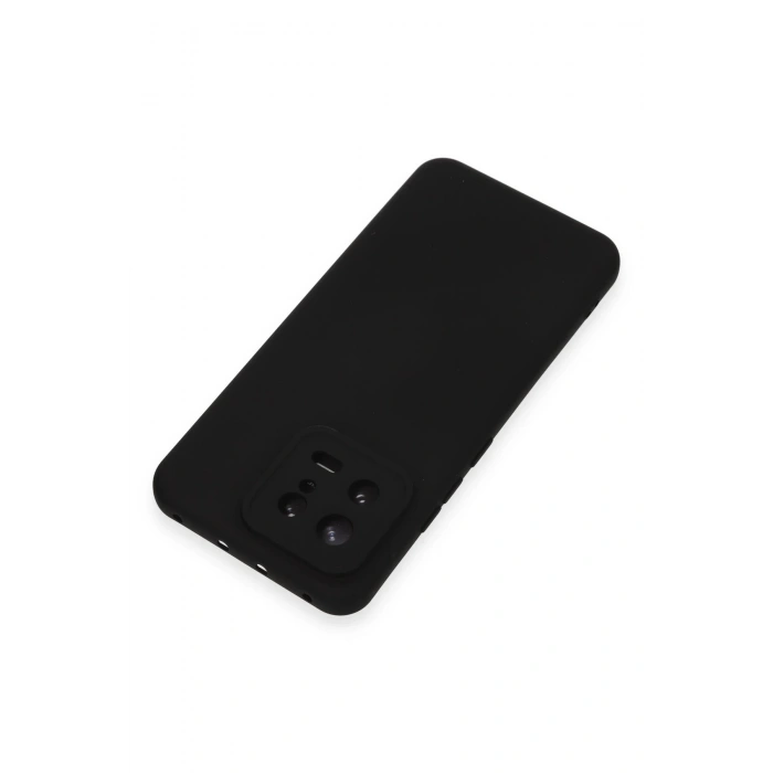 Xiaomi Mi 13 Kılıf Nano içi Kadife Silikon - Siyah