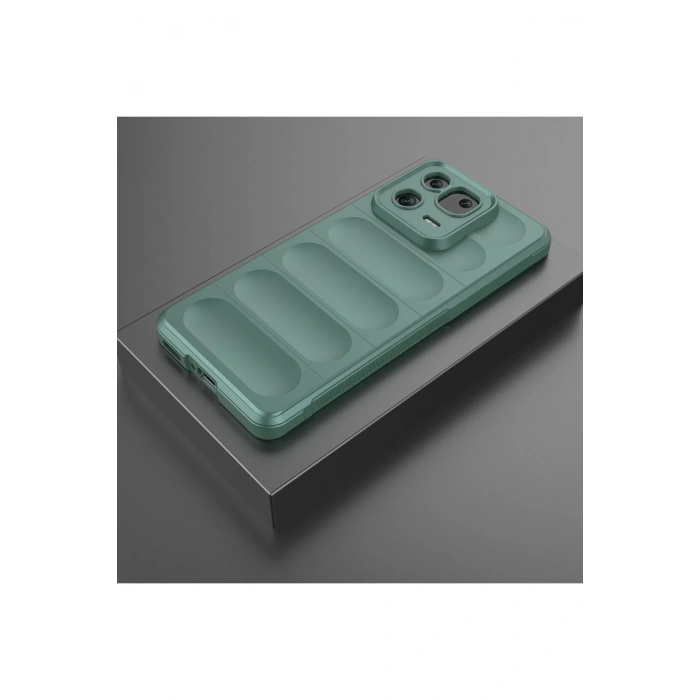 Xiaomi Mi 13 Kılıf Optimum Silikon - Koyu Yeşil