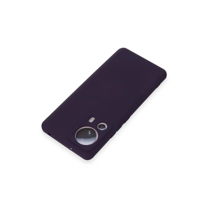 Xiaomi Mi 13 Lite Kılıf Nano içi Kadife Silikon - Mor