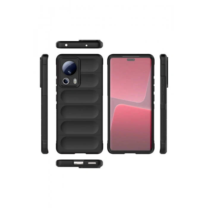 Xiaomi Mi 13 Lite Kılıf Optimum Silikon - Siyah