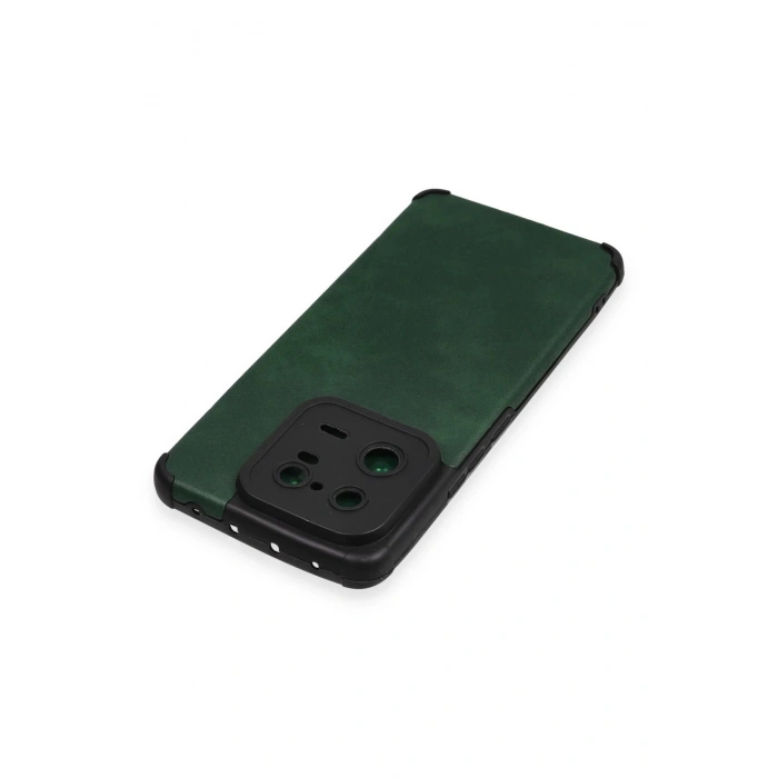 Xiaomi Mi 13 Pro Kılıf Loop Deri Silikon - Yeşil