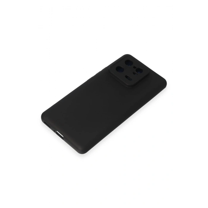 Xiaomi Mi 13 Pro Kılıf Nano içi Kadife Silikon - Siyah