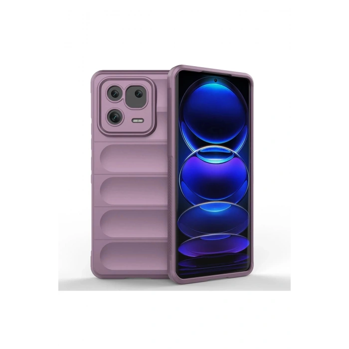 Xiaomi Mi 13 Pro Kılıf Optimum Silikon - Mor