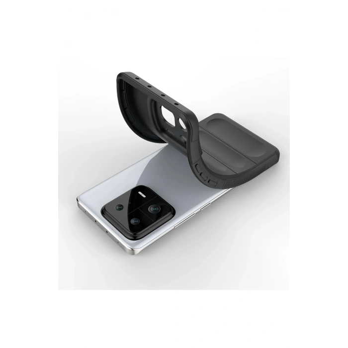 Xiaomi Mi 13 Pro Kılıf Optimum Silikon - Siyah