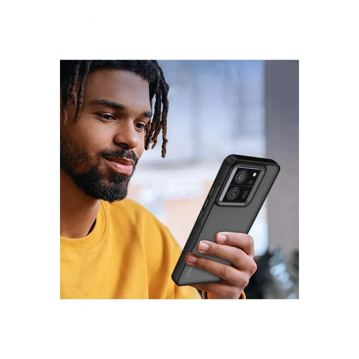 Xiaomi Mi 13T Kılıf Elegant Kapak - Pudra