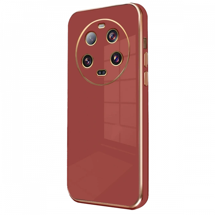 Xiaomi Mi 14 Ultra Kılıf Volet Silikon - Kırmızı