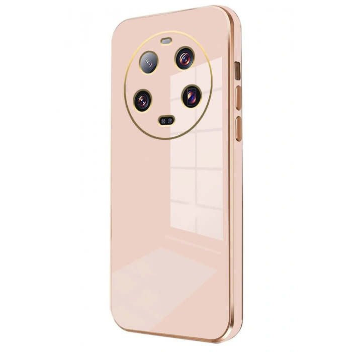 Xiaomi Mi 14 Ultra Kılıf Volet Silikon - Pembe