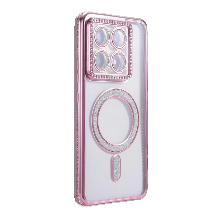 Xiaomi Mi 14T Pro Joke Simli Magneticsafe Kılıf - Pembe