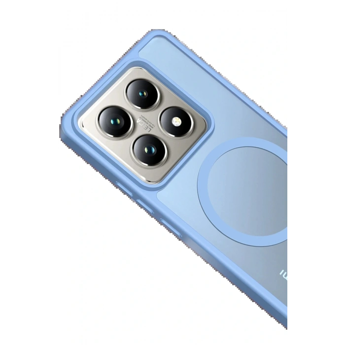 Xiaomi Mi 14T Pro Jota Magsafe Kapak - Açık Mavi