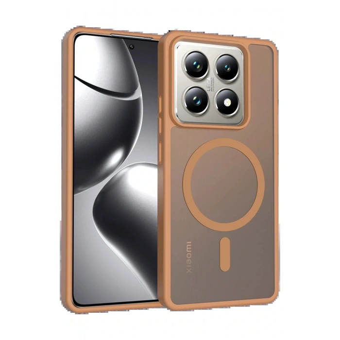 Xiaomi Mi 14T Pro Jota Magsafe Kapak - Çöl Titanyum