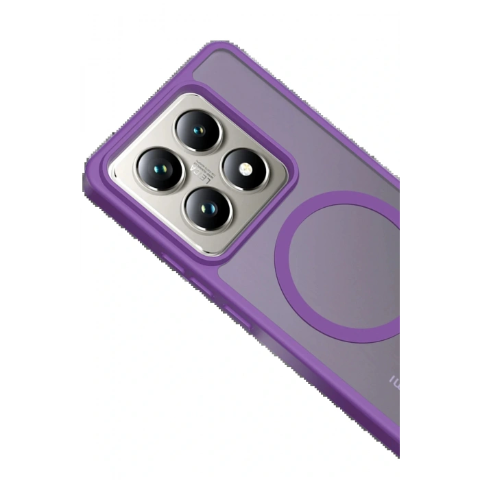 Xiaomi Mi 14T Pro Jota Magsafe Kapak - Derin Mor