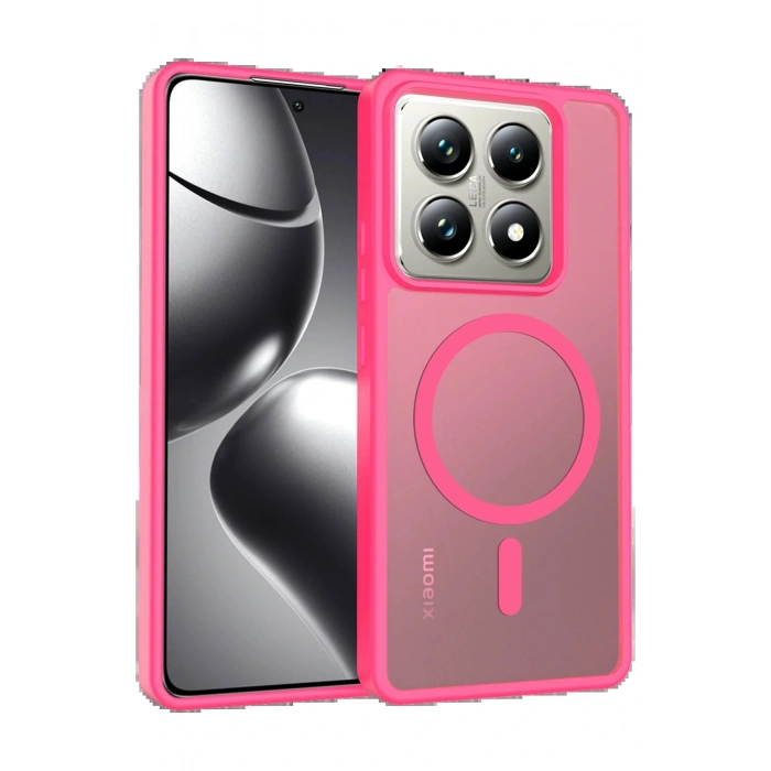Xiaomi Mi 14T Pro Jota Magsafe Kapak - Rose