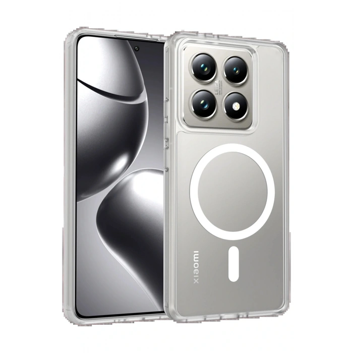 Xiaomi Mi 14T Pro Jota Magsafe Kapak - Şeffaf
