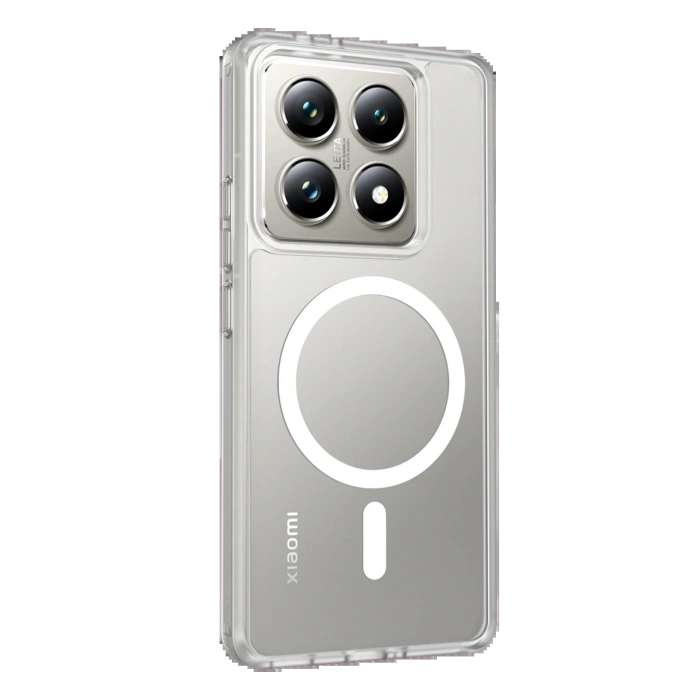 Xiaomi Mi 14T Pro Jota Magsafe Kapak - Şeffaf