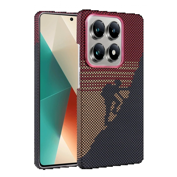 Xiaomi Mi 14T Pro Vega Magsafe Kapak - Kırmızı