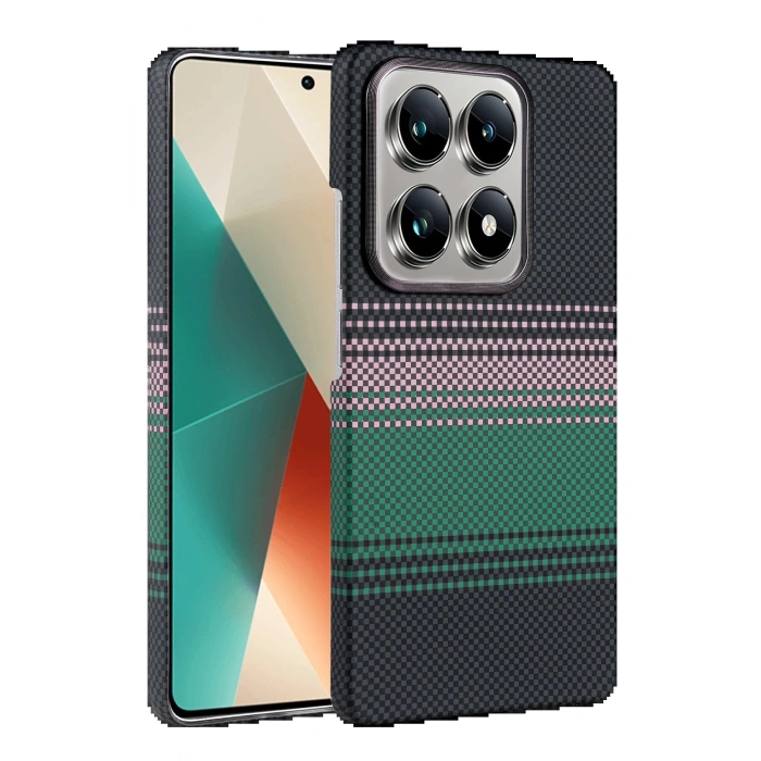 Xiaomi Mi 14T Pro Vega Magsafe Kapak - Yeşil