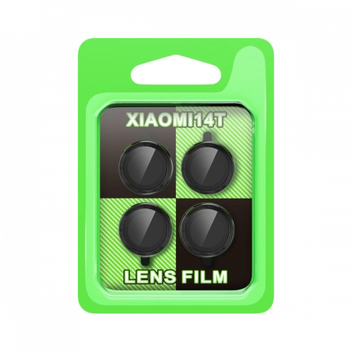 Xiaomi Mi 14T Raze Metal Kamera Lens - Siyah