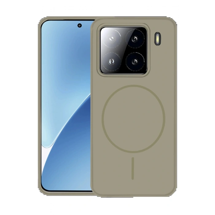 Xiaomi Mi 15 Pro Kılıf Jully Magsafe Kapak - Çöl Titanyum