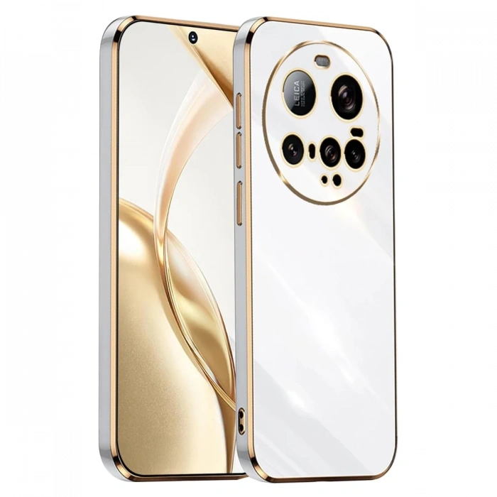 Xiaomi Mi 15 Ultra Kılıf Volet Silikon - Beyaz