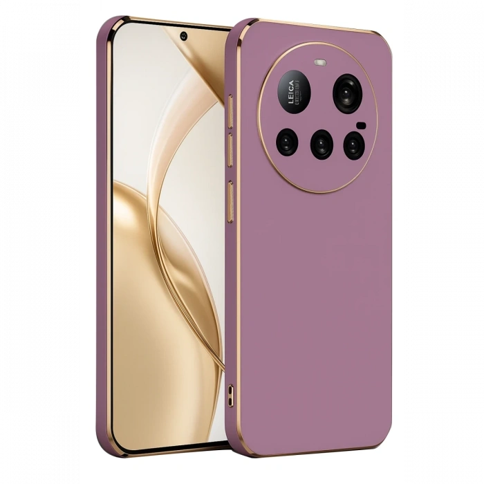 Xiaomi Mi 15 Ultra Kılıf Volet Silikon - Mor