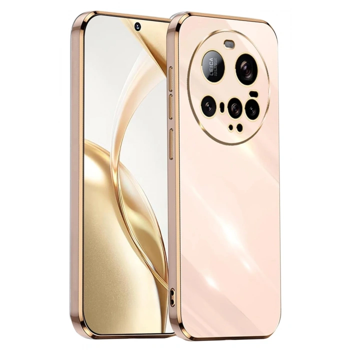 Xiaomi Mi 15 Ultra Kılıf Volet Silikon - Pembe