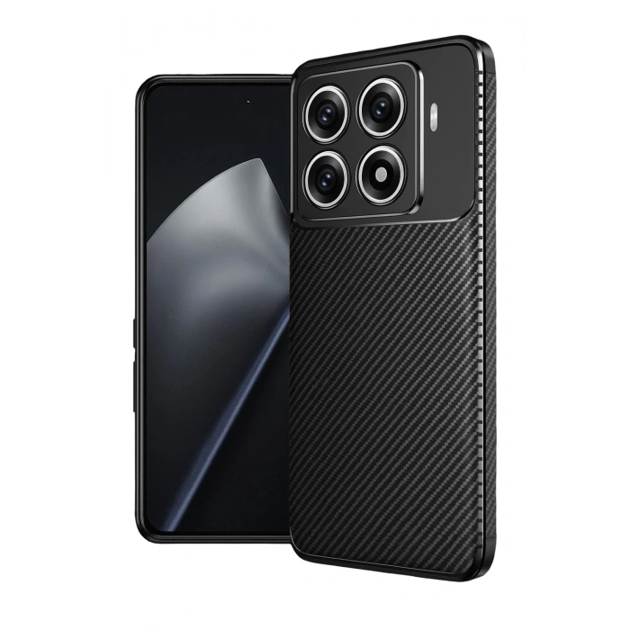 Xiaomi Mi 15T Pro Auto Focus Karbon Kapak - Siyah