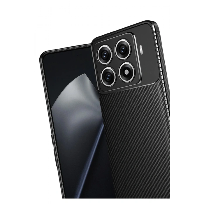 Xiaomi Mi 15T Pro Auto Focus Karbon Kapak - Siyah