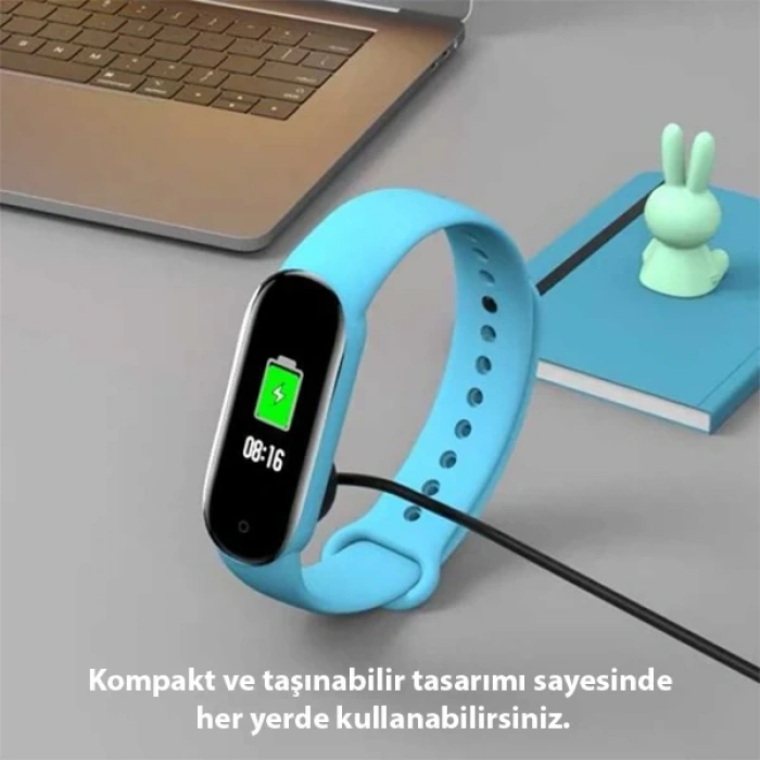 Xiaomi Mi Band 7- 6 Mi Band 5 Usb Şarj Kablosu 50cm