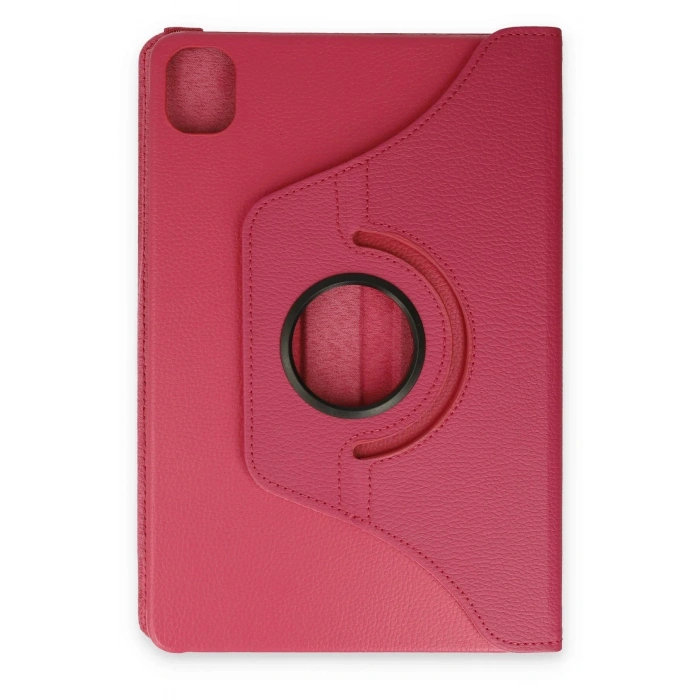 Xiaomi Mi Pad 5 11 Kılıf 360 Tablet Deri Kılıf - Pembe