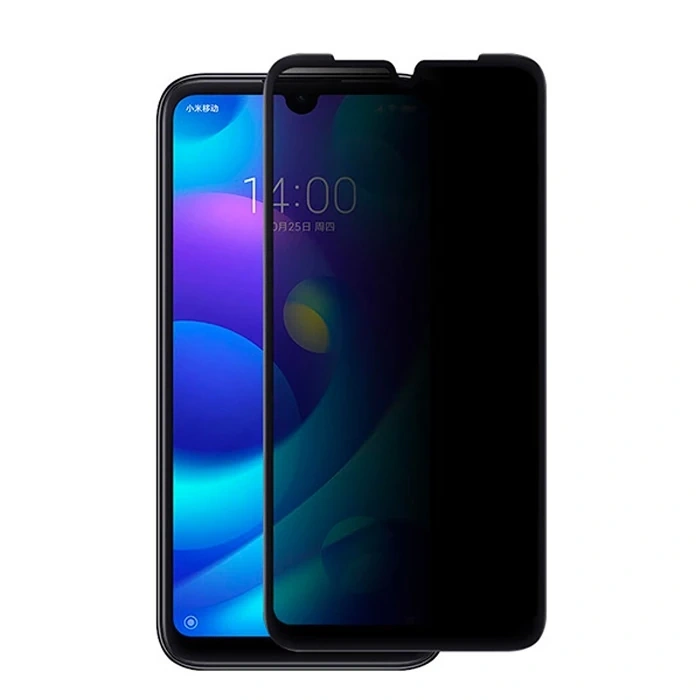 Xiaomi Mi Play 3d Privacy Gizlilik 3d Full Kırılmaz Cam Koruyucu Anti-spy
