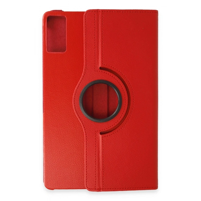 Xiaomi Pad 6 Kılıf 360 Tablet Deri Kılıf - Kırmızı