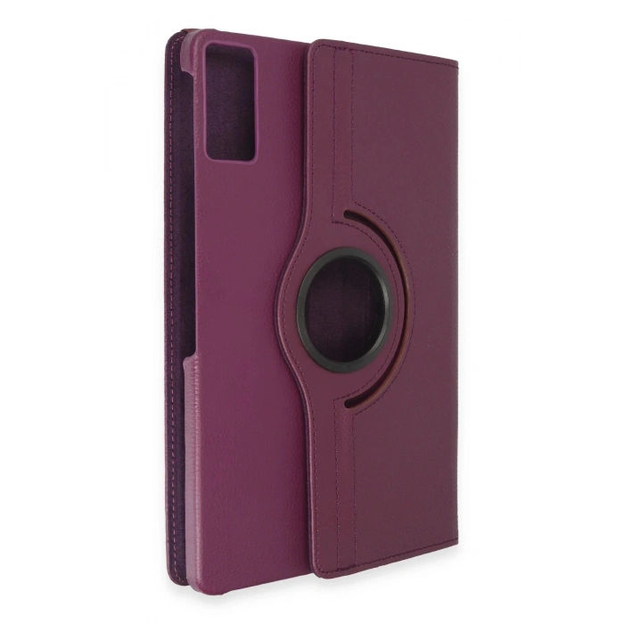 Xiaomi Pad 6 Kılıf 360 Tablet Deri Kılıf - Mürdüm