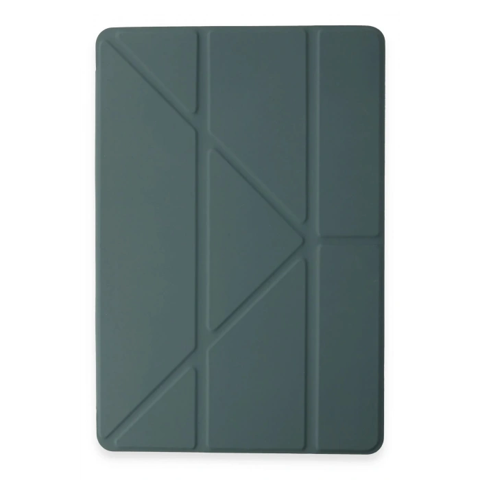 Xiaomi Pad 6 Kılıf Kalemlikli Mars Tablet Kılıfı - Koyu Yeşil