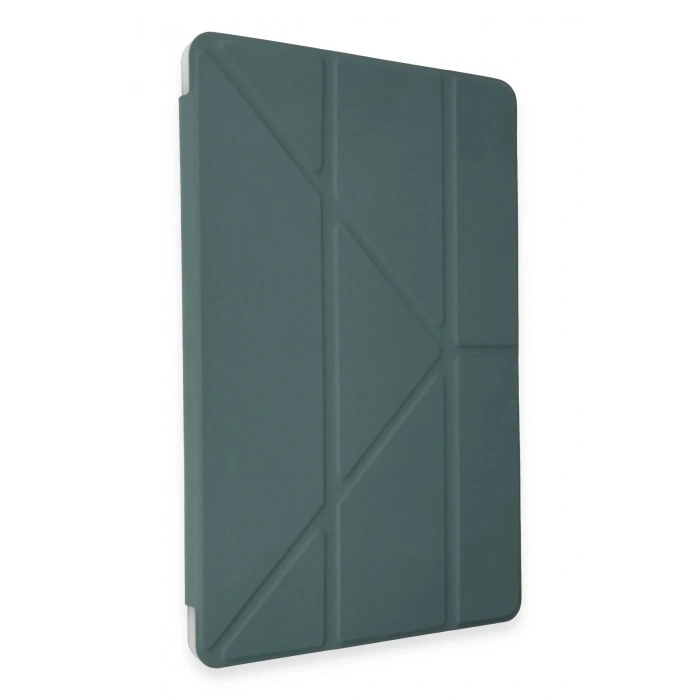 Xiaomi Pad 6 Kılıf Kalemlikli Mars Tablet Kılıfı - Koyu Yeşil