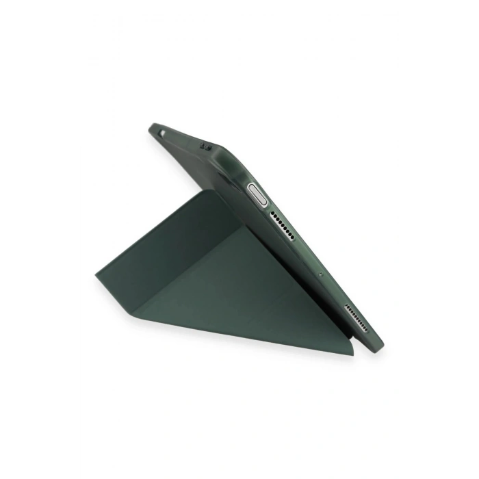 Xiaomi Pad 6 Kılıf Kalemlikli Mars Tablet Kılıfı - Koyu Yeşil