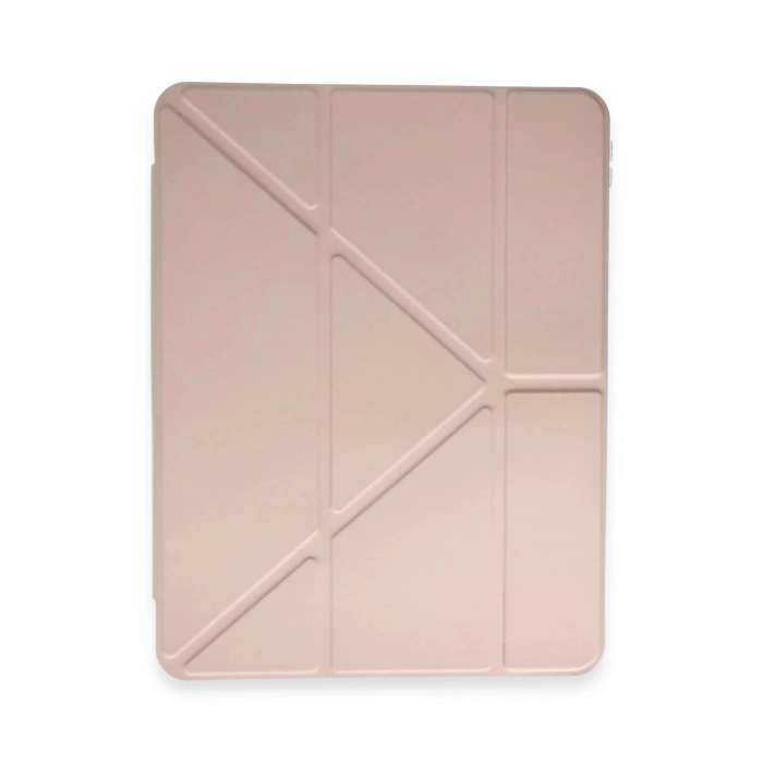 Xiaomi Pad 6 Kılıf Kalemlikli Mars Tablet Kılıfı - Rose Gold