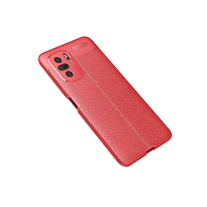 Xiaomi Poco F3 Kılıf Auto Focus Kapak - Kırmızı