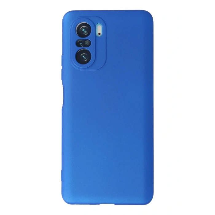 Xiaomi Poco F3 Kılıf First Silikon - Mavi