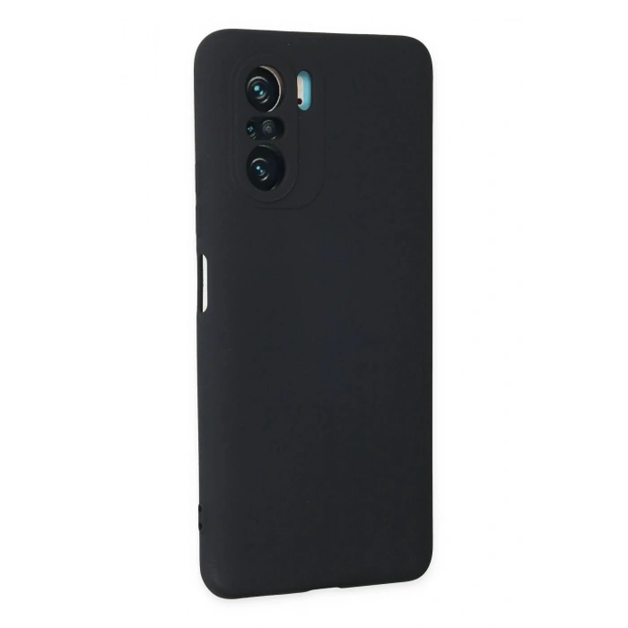 Xiaomi Poco F3 Kılıf Nano içi Kadife Silikon - Lacivert