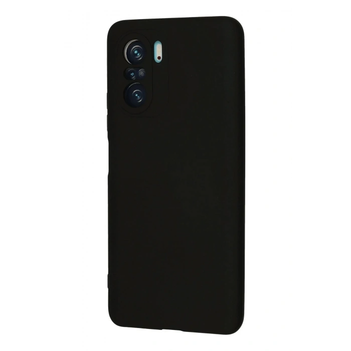 Xiaomi Poco F3 Kılıf Nano içi Kadife Silikon - Siyah