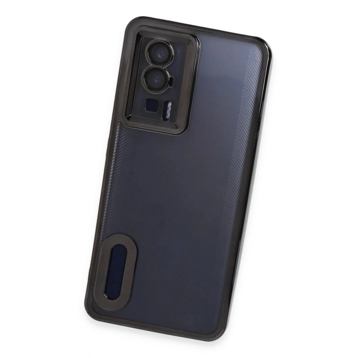 Xiaomi Poco F5 Pro Kılıf Slot Silikon - Siyah