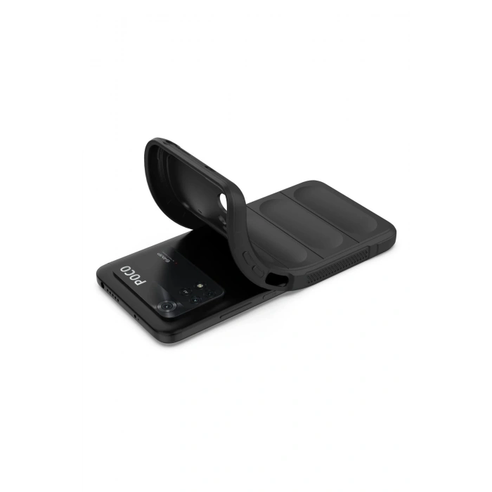 Xiaomi Poco M4 Pro 4G Kılıf Optimum Silikon - Siyah