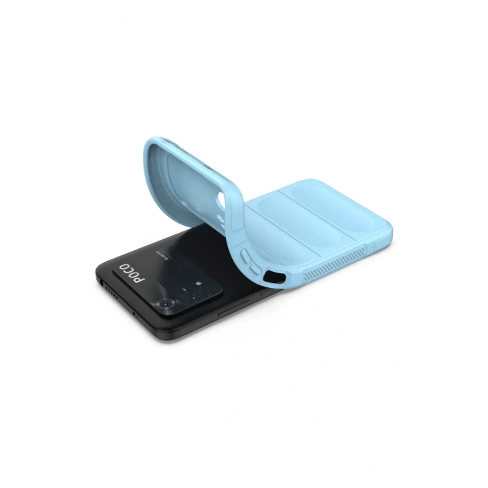 Xiaomi Poco M4 Pro 4G Kılıf Optimum Silikon - Sky Blue