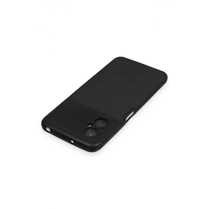 Xiaomi Poco M5 Kılıf Loop Deri Silikon - Siyah