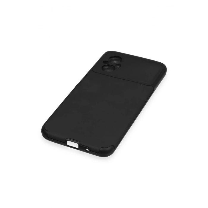 Xiaomi Poco M5 Kılıf Loop Deri Silikon - Siyah