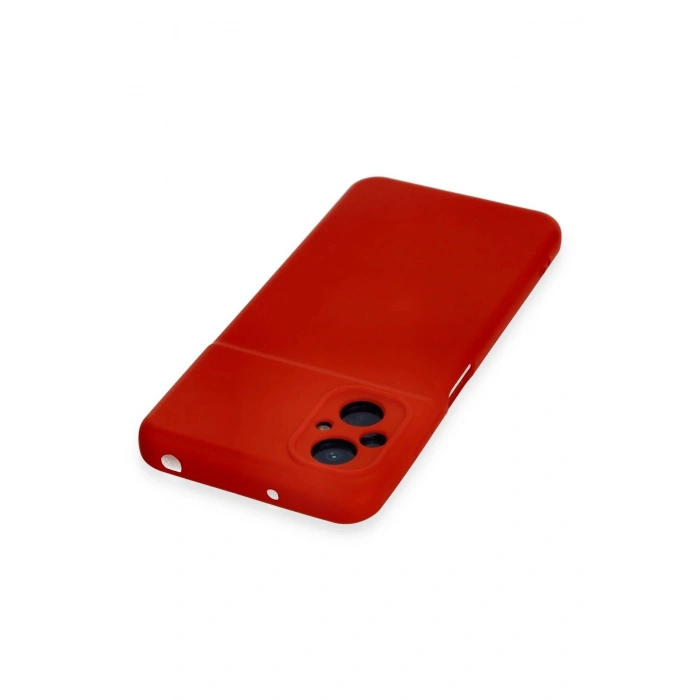 Xiaomi Poco M5 Kılıf Nano içi Kadife Silikon - Kırmızı