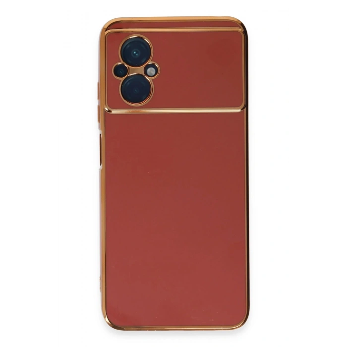 Xiaomi Poco M5 Kılıf Volet Silikon - Kırmızı