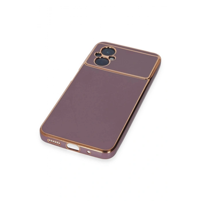 Xiaomi Poco M5 Kılıf Volet Silikon - Mor