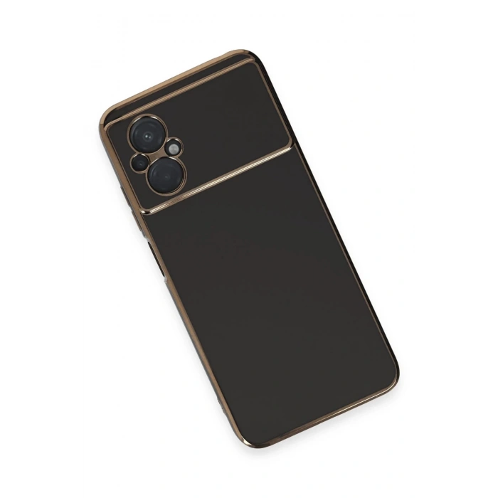 Xiaomi Poco M5 Kılıf Volet Silikon - Siyah